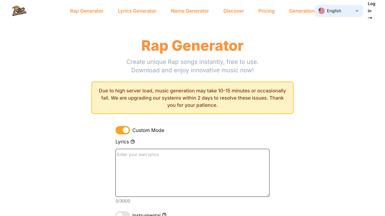 Rap Generator