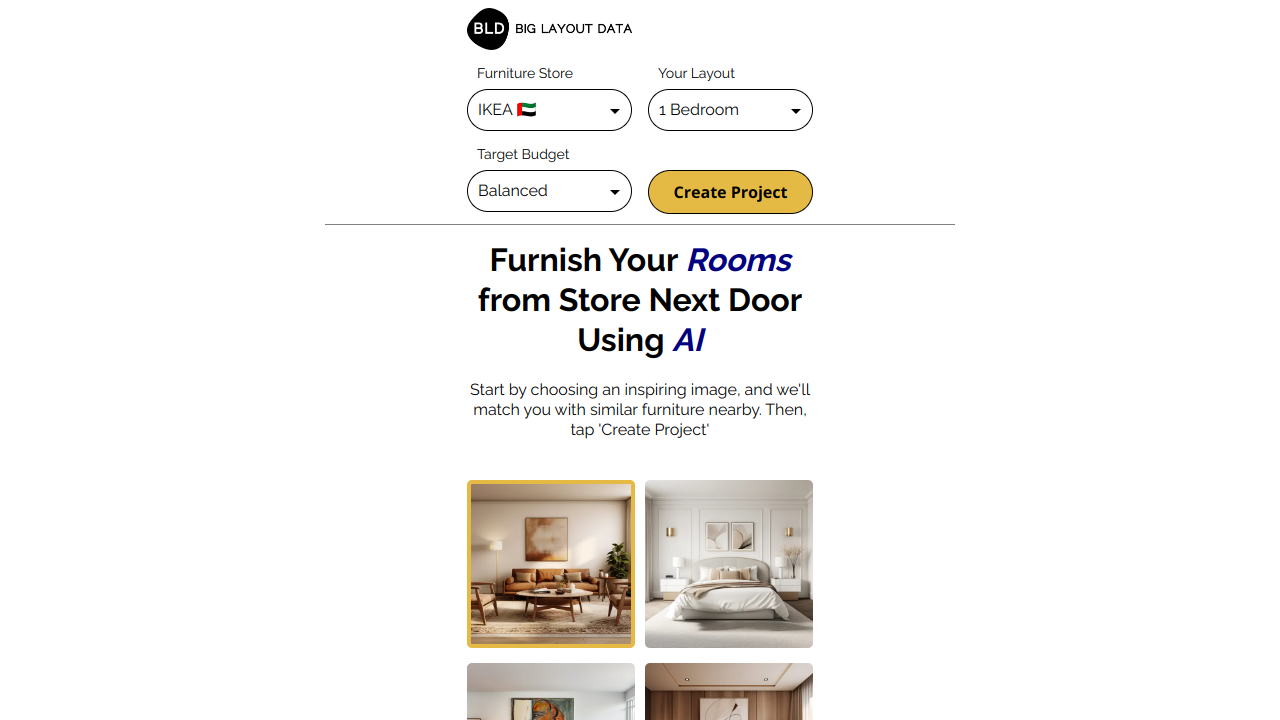 AI Furniture Planner